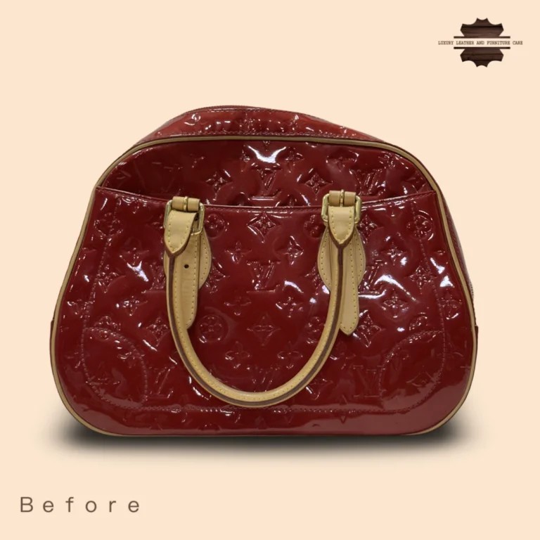 Before: Louis Vuitton Bag Color Change