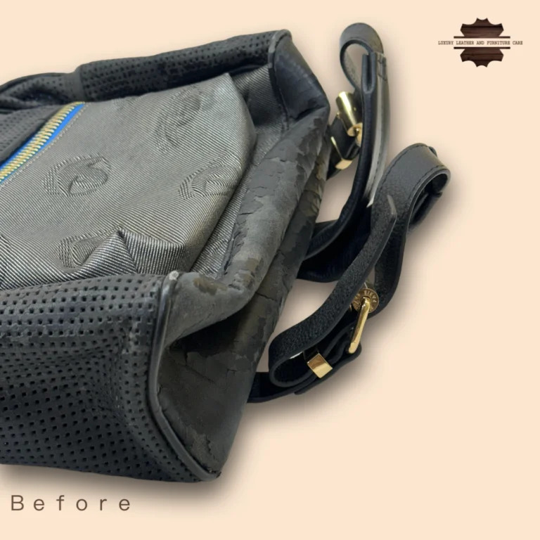 Before: Kenzo Bag Leather Cracked : Bag Leather Replacement