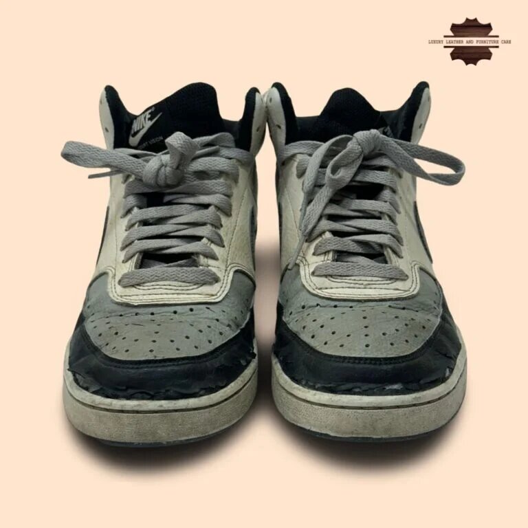 Before: Shoes Repair : Jordan Shoes Leather Repair / Replacement