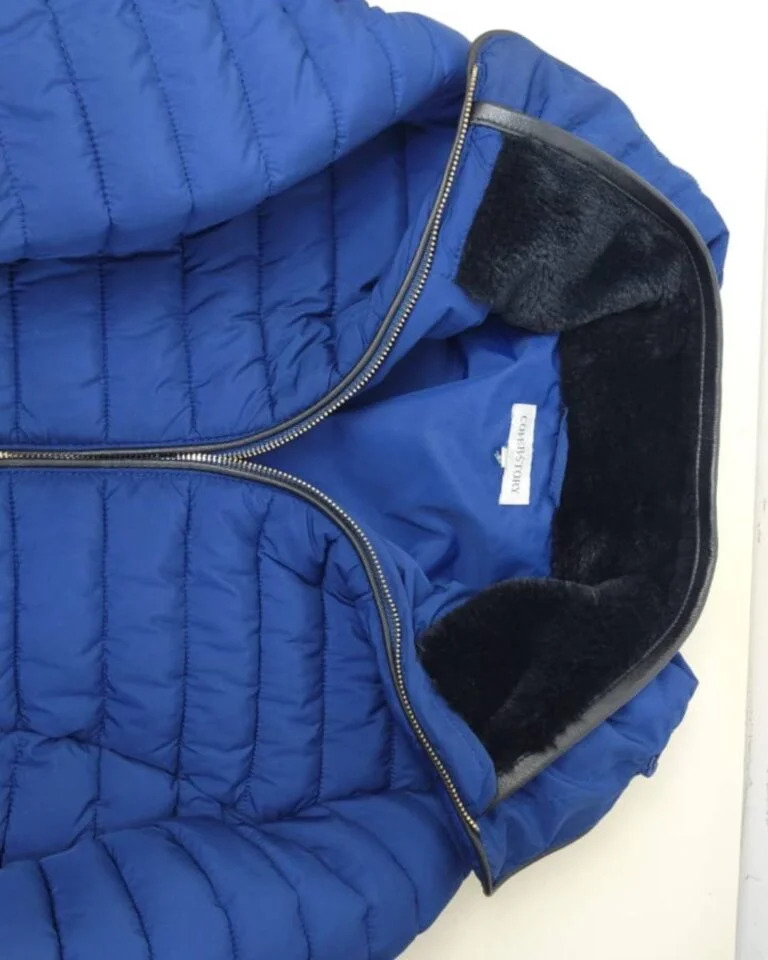 After: Leather Jacket Zipper Repair & Hardware Replacement