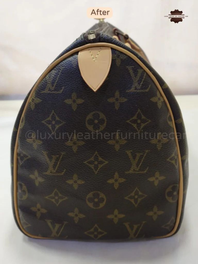 After: Luxury Bag Restoration & Color Restoration in Jaipur