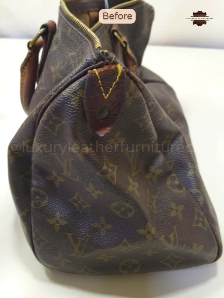 Before: Luxury Bag Restoration & Color Restoration in Jaipur
