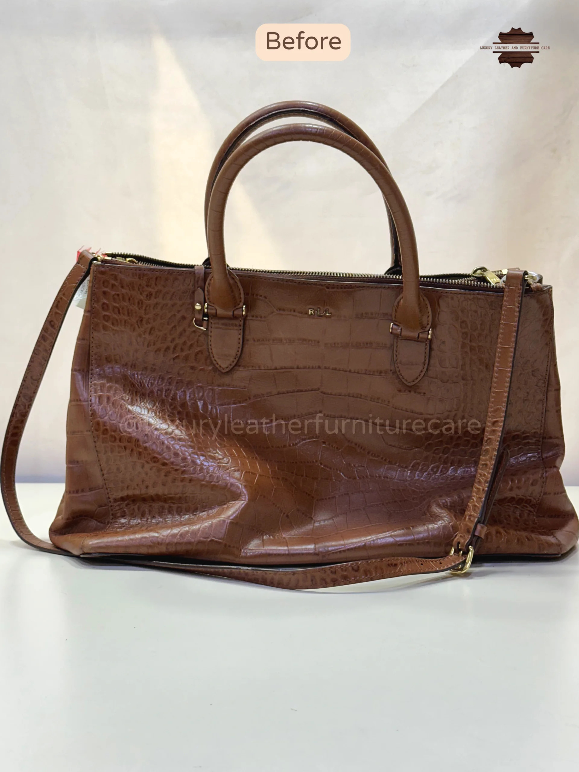 Before: Designer Bag Print & Artwork Restoration