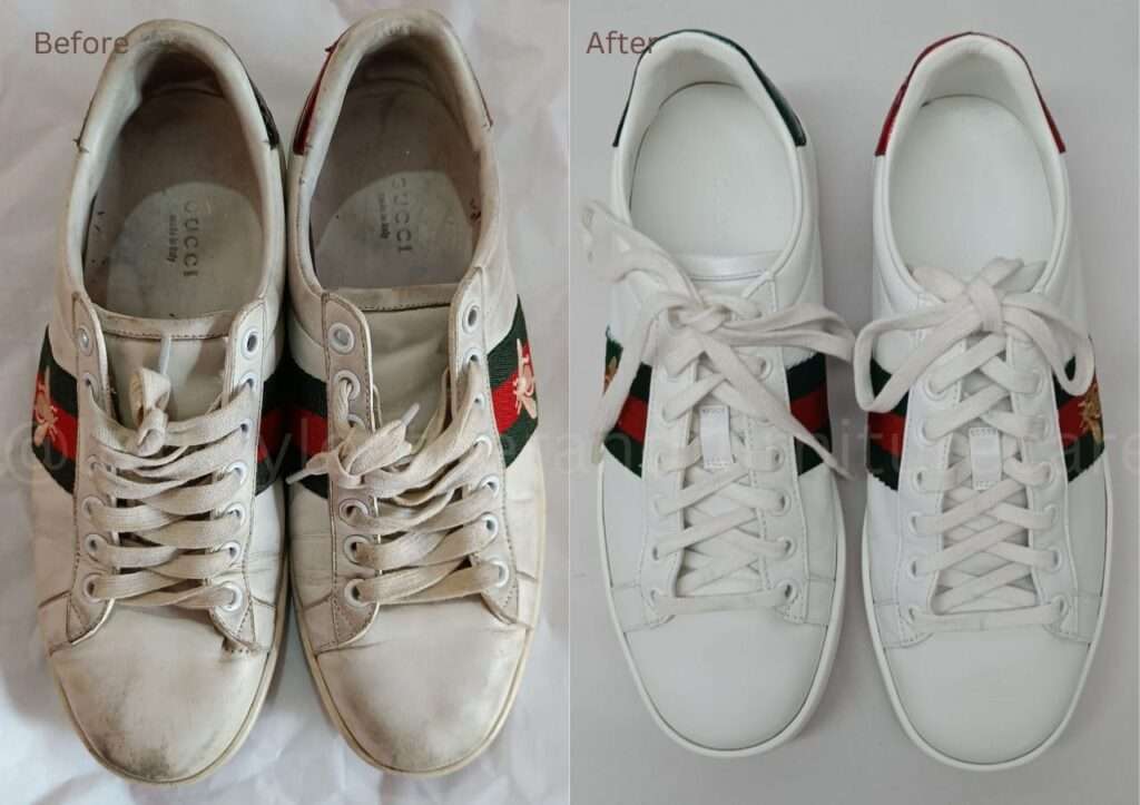 Gucci sneakers dry cleaning | SPA in Delhi | Mumbai