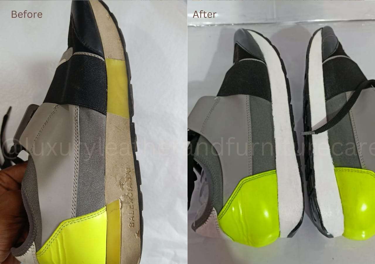 Sneakers sole repair