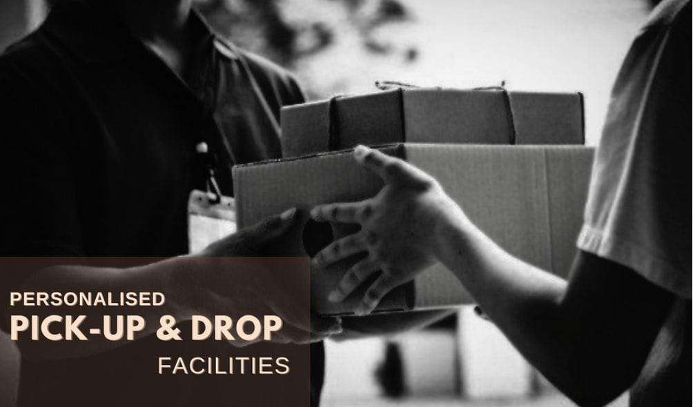 pick up and drop facilities