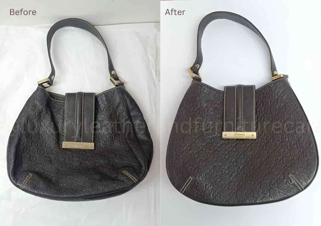 Gucci Hobo leather bag shape correction