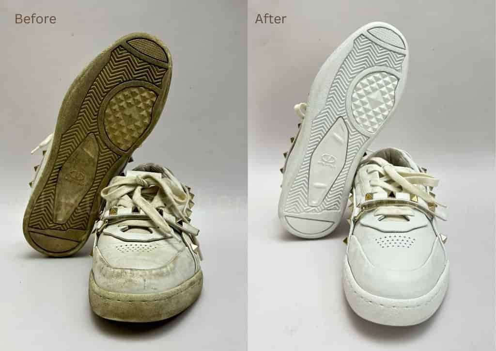 Valentino Sneakers Shoe Cleaning