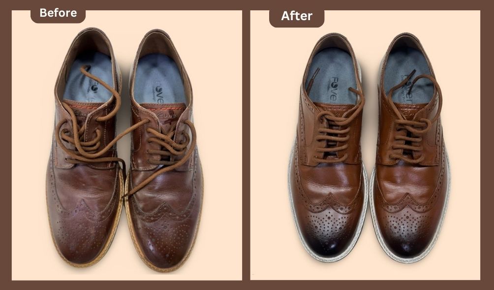 shoe cleaning service banner image