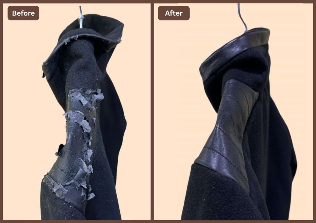 Repair Leather Jacket Scratches and Tears