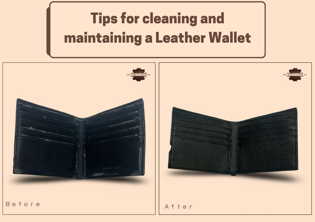 cleaning & maintaining a Leather Wallet
