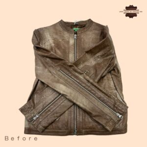 leather jacket dry cleaning