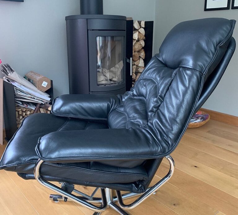 After: Leather Sofa Dry Cleaning