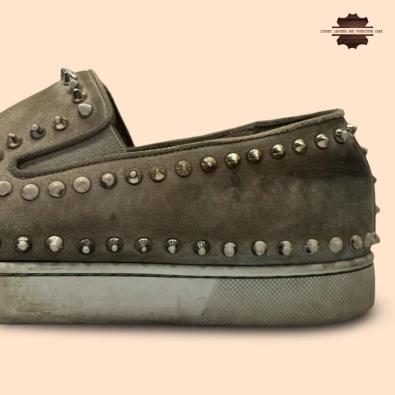 Before: Suede Shoes Cleaning