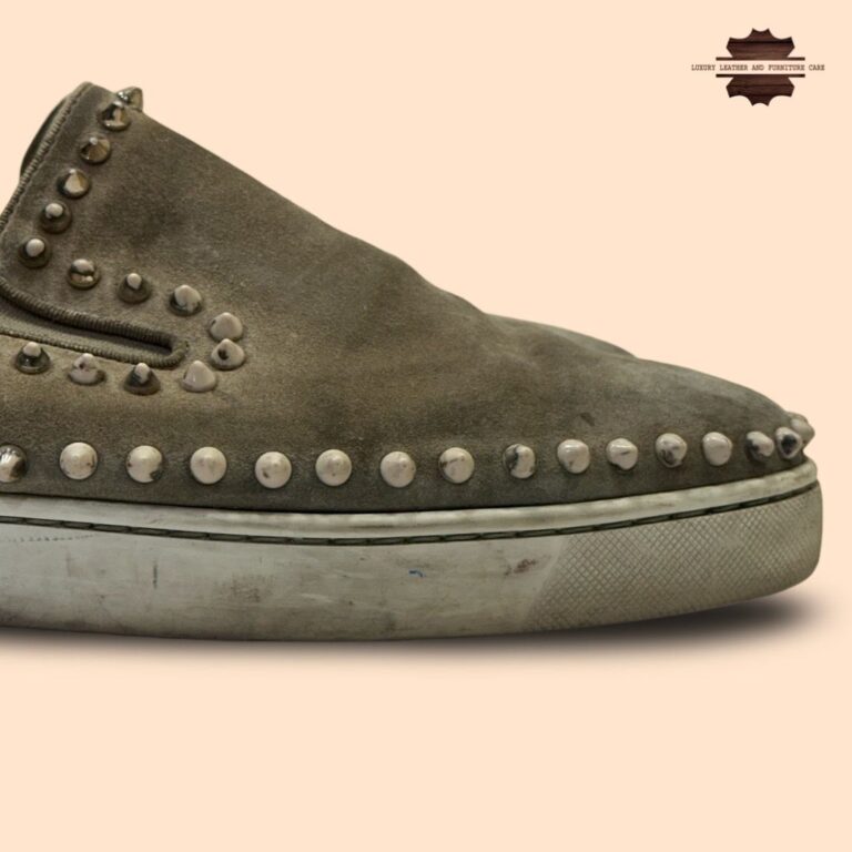 Before: Suede Shoes Cleaning