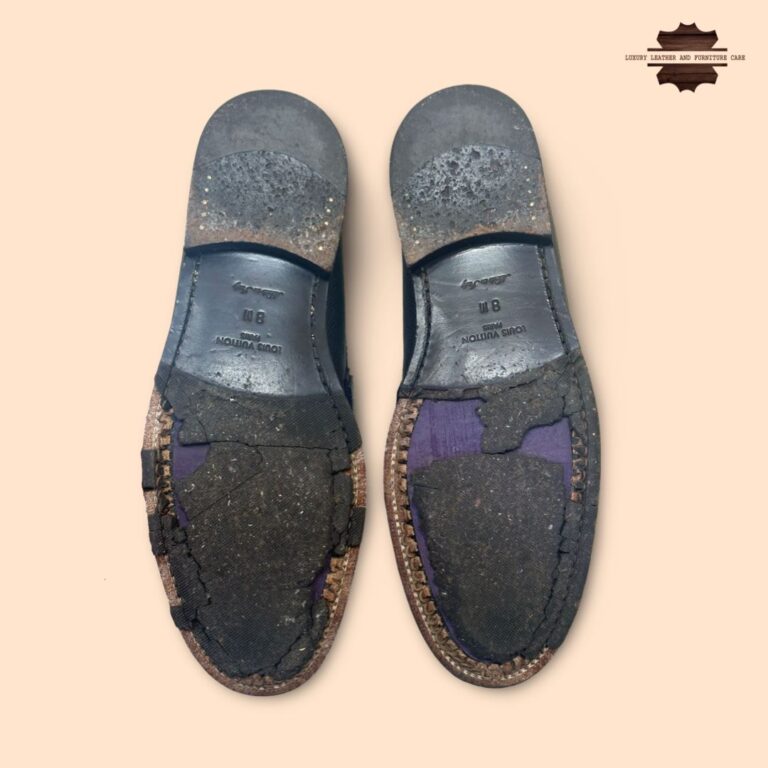 Before: Loafers Sole Repair 