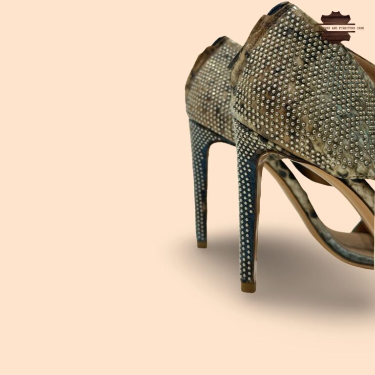 Before: Patent Sandals Color Change