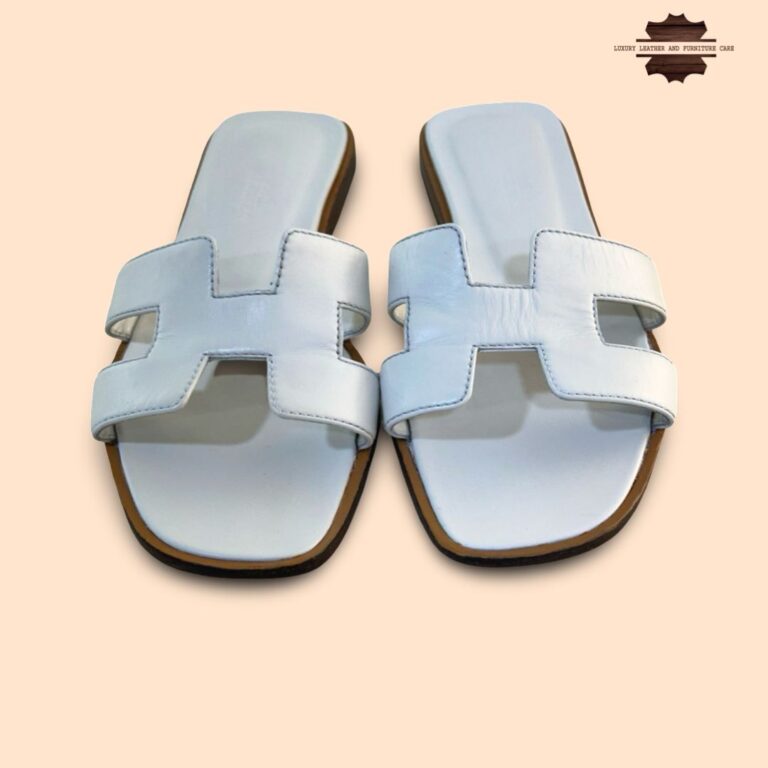 After: Oran Sandals Cleaning