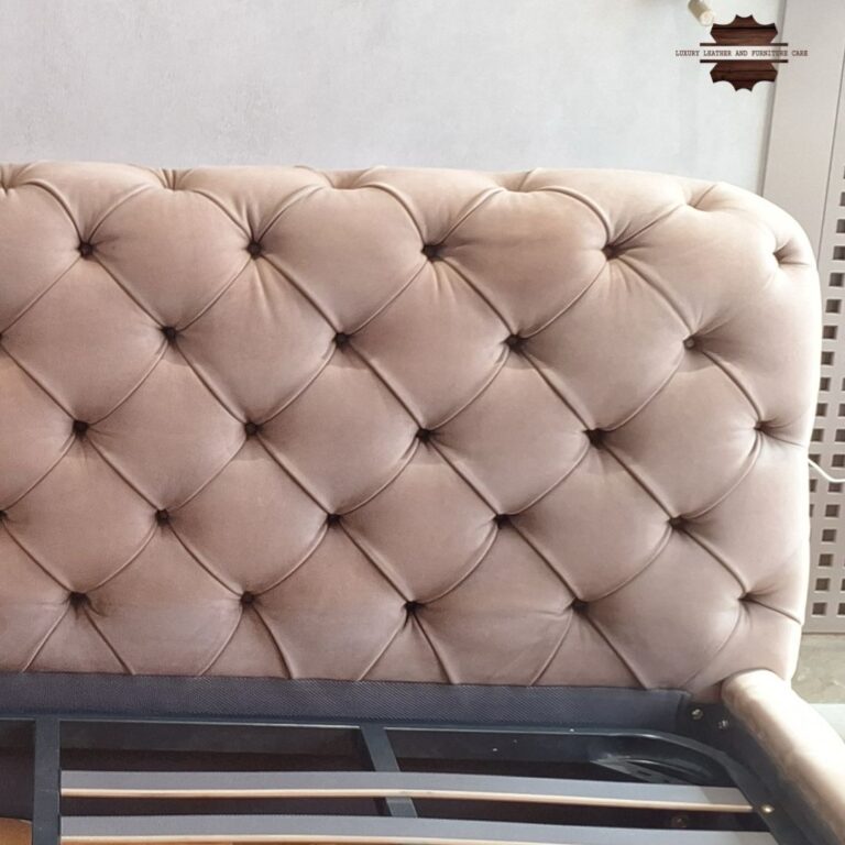 After:Nubuck Leather Stain Removal and Restoration