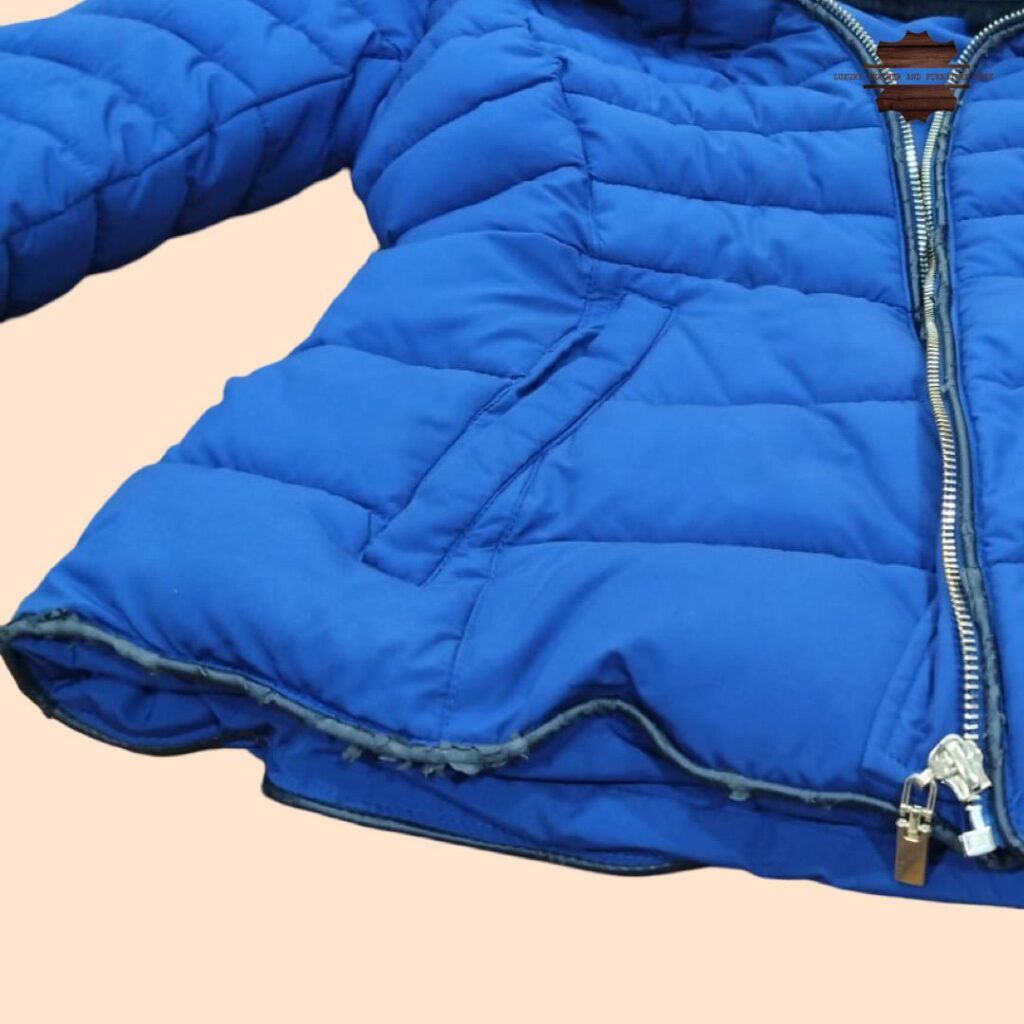 Before: Jacket Leather Repair