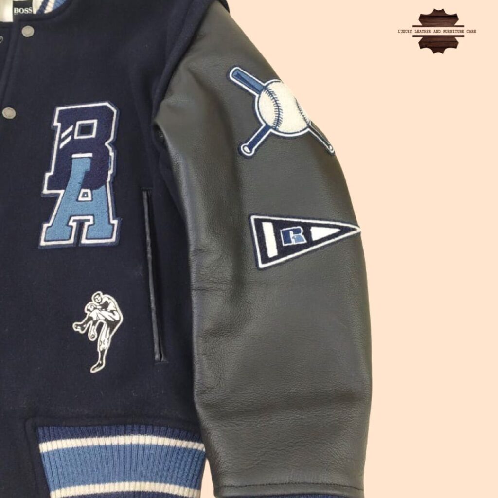 After: Leather Jacket Repair