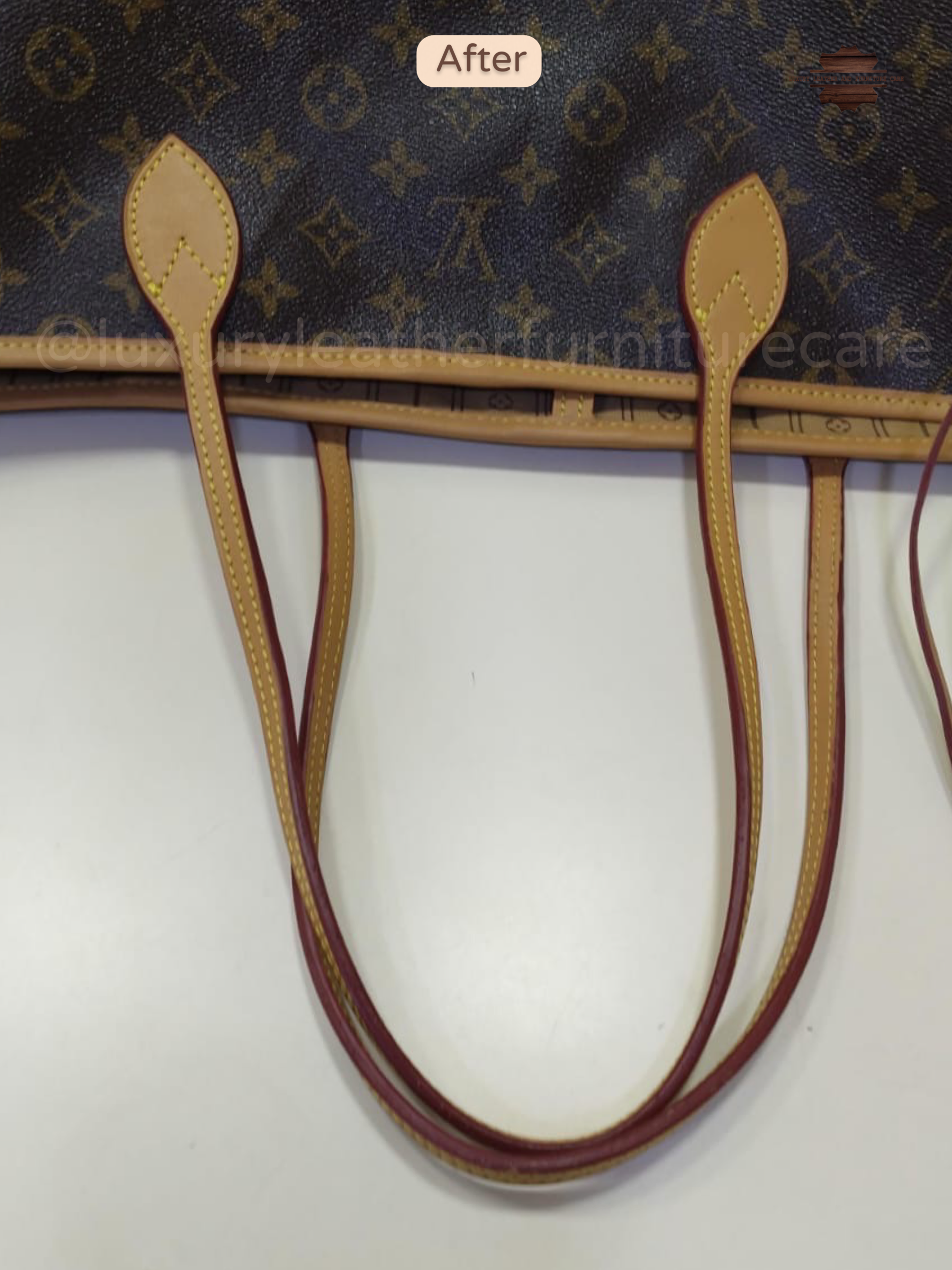 After: Strap and Handle Repair