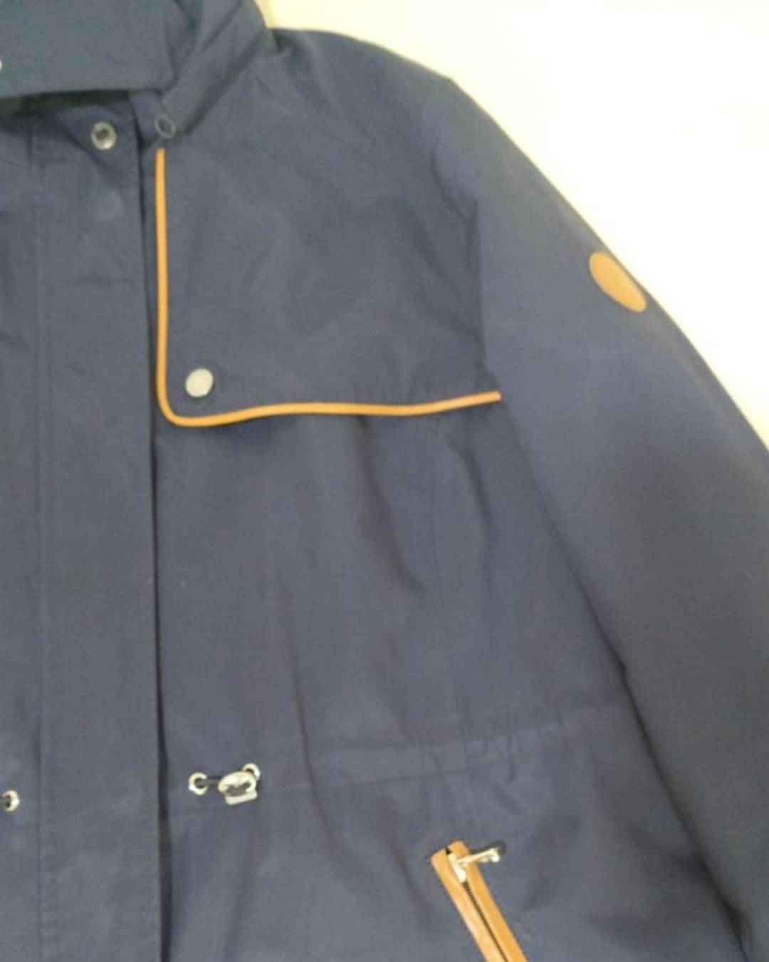 Before: Leather Jacket Alterations