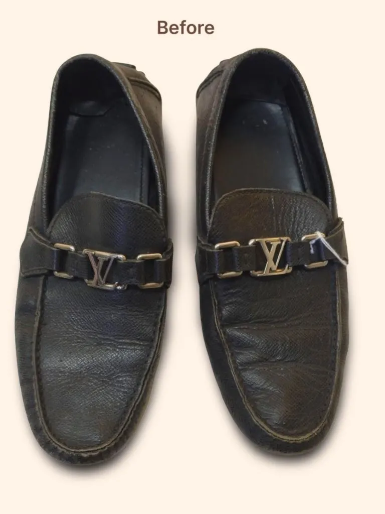 Before – Faded & Worn