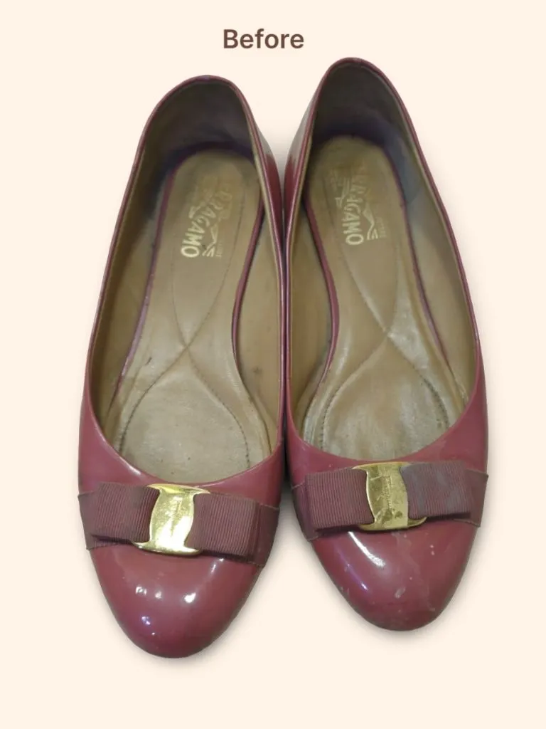 Before – Faded & Worn