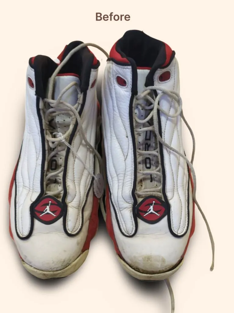 Before – Faded & Worn