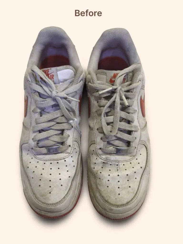 Before – Dirty & Stained