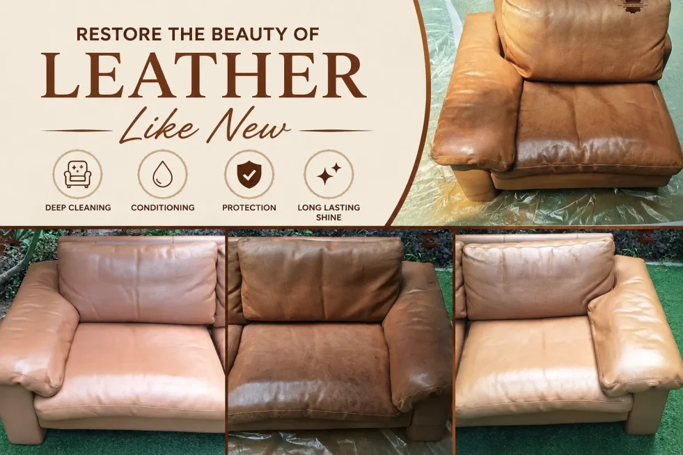 Best Leather Sofa Cleaning Service for Luxury Homes in Delhi NCR